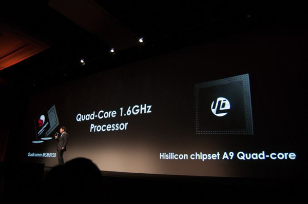 CES2014-Ascend Mate 2 4G процессор