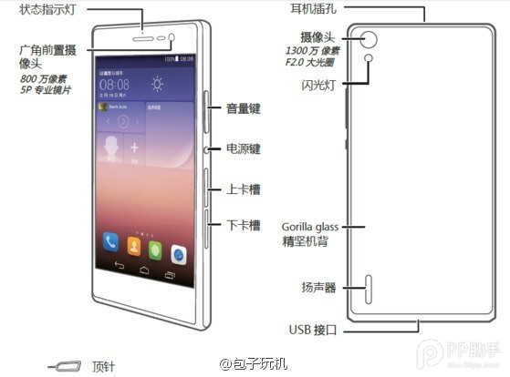 Huawei-Ascend-P7-схема