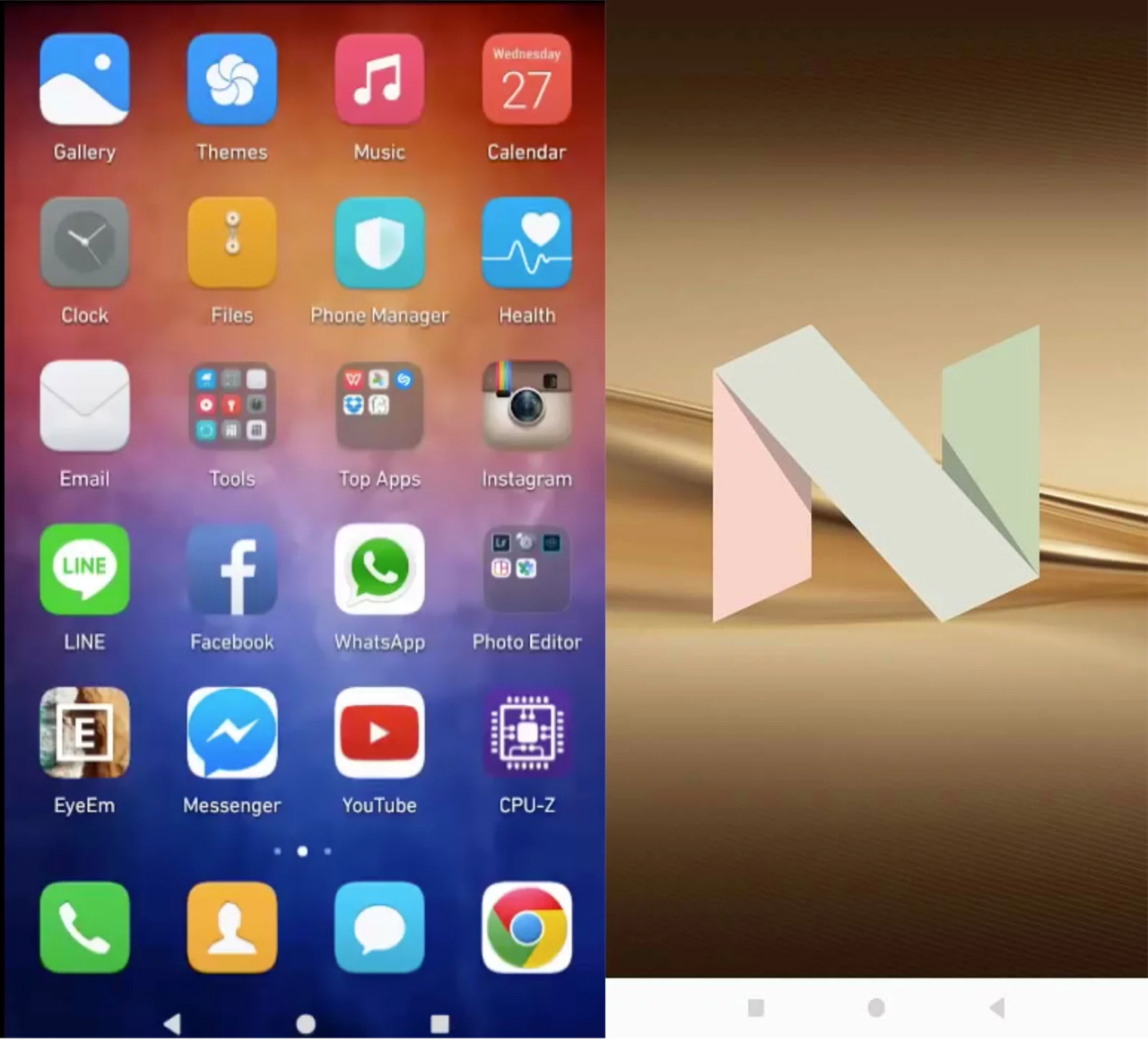 Хуавей андроид 7. Андроид Хуавей 7. Android 7.0 Nougat. Huawei 7 андроид. Huawei p8 Прошивка.